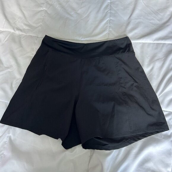 Hurley Womens Medium Board Shorts Cover Up UPF 50 Black Swim Beach Summer - Picture 1 of 8